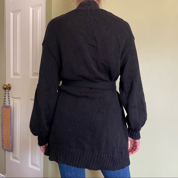 Aritzia Wilfred Free Cotton Wrap Sweater - size XS - Picture 2 of 2